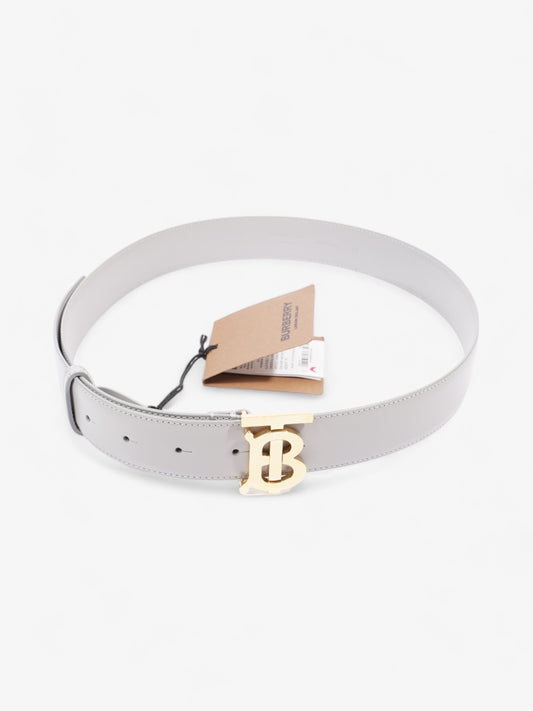Burberry TB Belt Grey Leather Medium