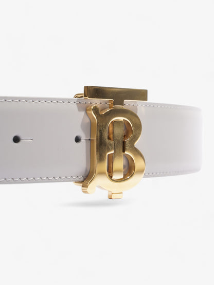 Burberry TB Belt Grey Leather Medium