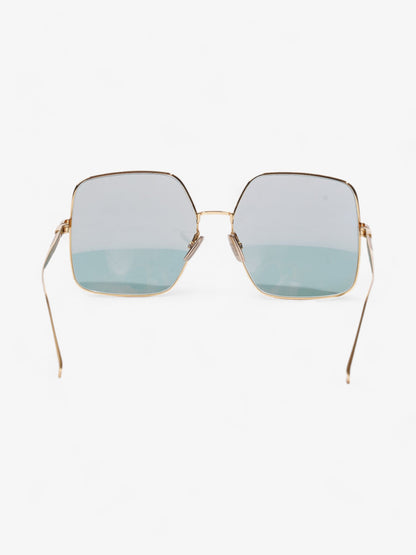 Fendi Aviator Sunglasses Gold Base Metal 145mm