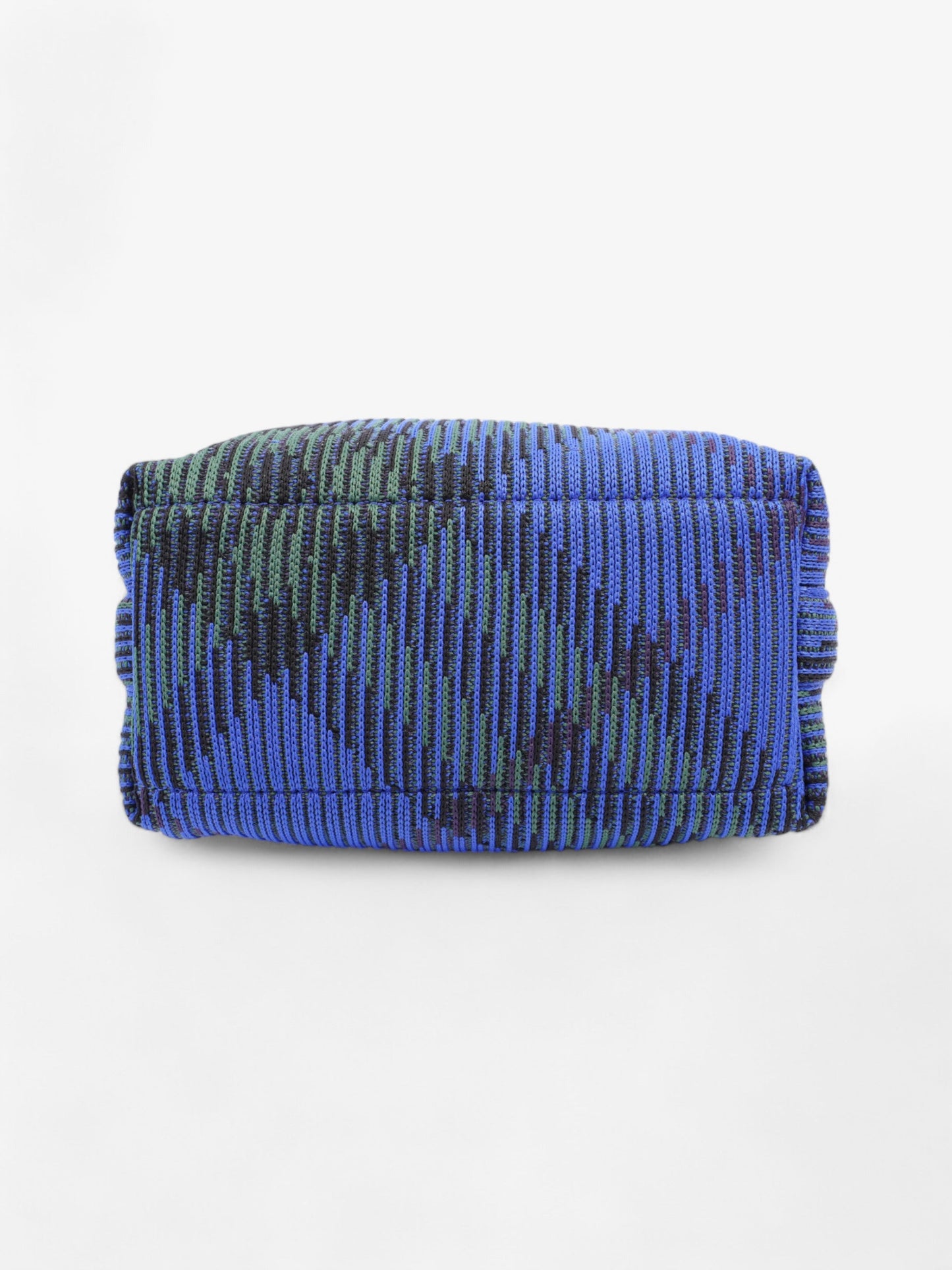 Burberry Peg Top-Handle Bag Knight Check Knit Mini