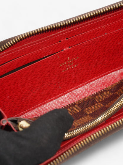Louis Vuitton Clemence Damier Ebene / Cherry Canvas