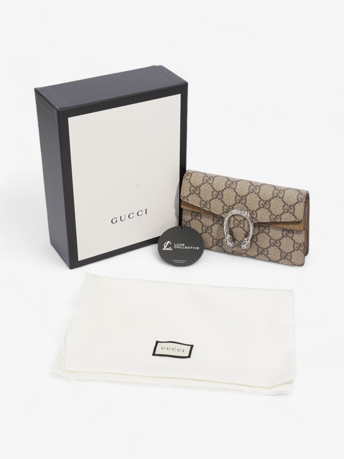 Gucci Dionysus GG Supreme Coated Canvas Super Mini