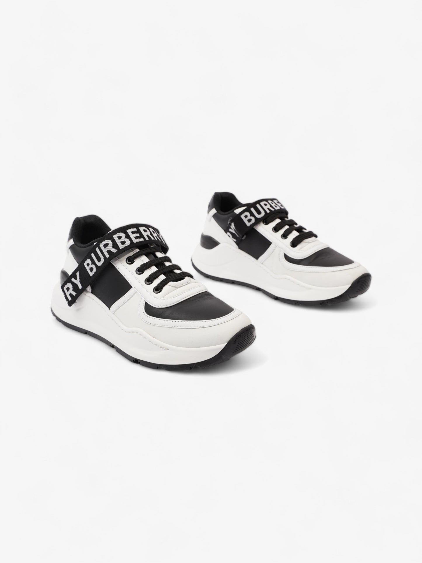 Burberry Ronnie Black / White Leather EU 36 UK 3