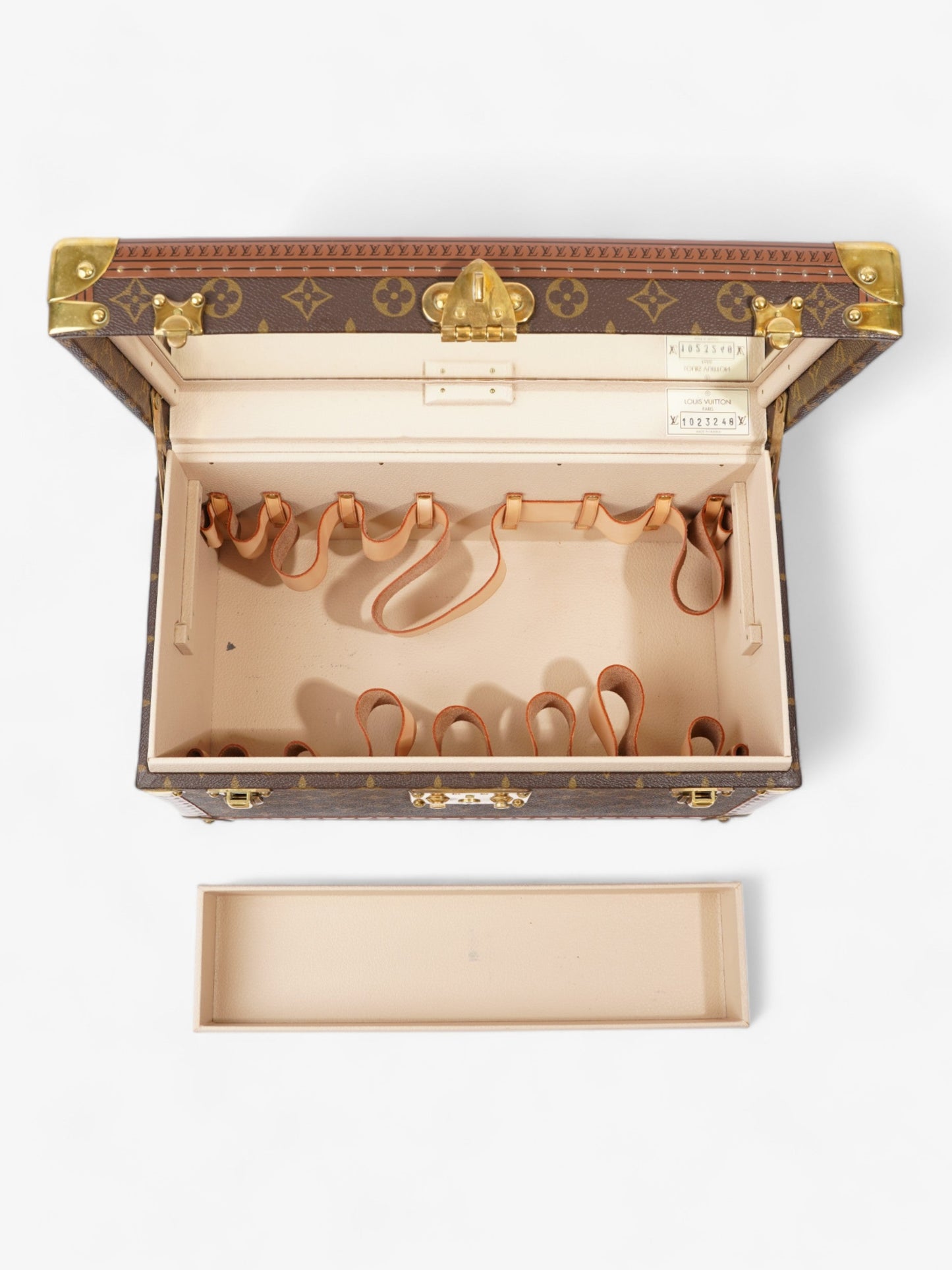 Louis Vuitton Boite Pharmacie Train Case Monogram Coated Canvas