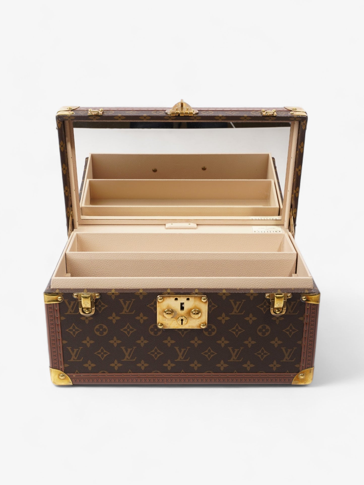 Louis Vuitton Boite Pharmacie Train Case Monogram Coated Canvas