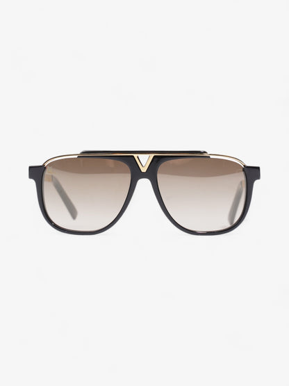 Louis Vuitton Mascot Sunglasses Black / Gold Acetate 140mm