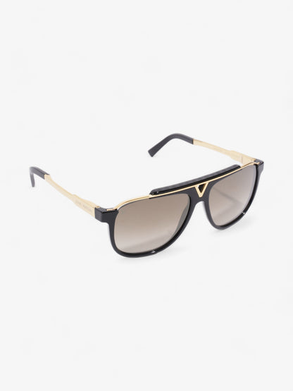 Louis Vuitton Mascot Sunglasses Black / Gold Acetate 140mm