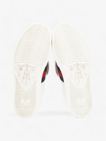 Gucci Ace "Loved" Sneakers White / Red / Blue Leather EU 36 UK 3