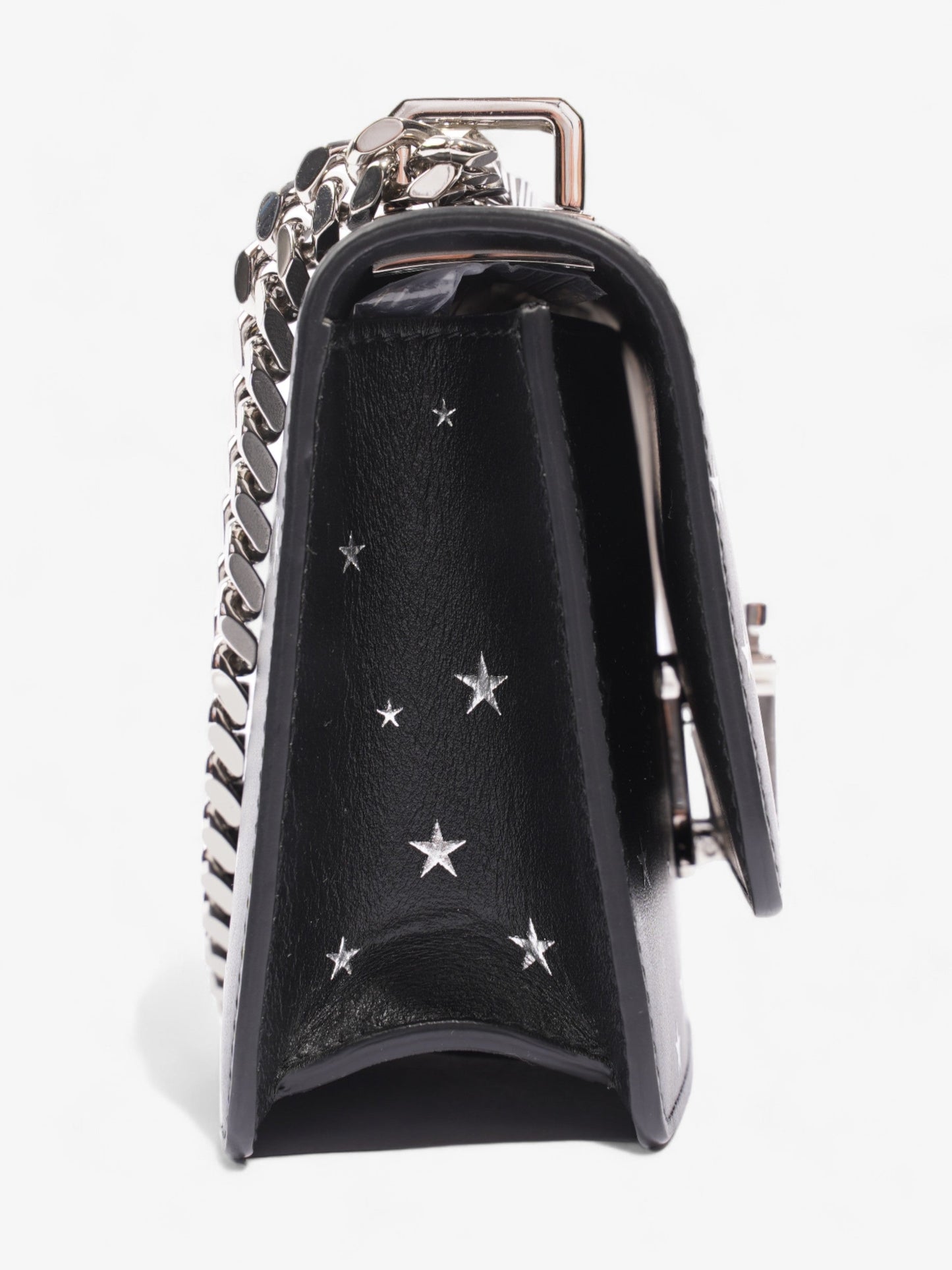 Burberry Star TB Logo Bag Black Leather