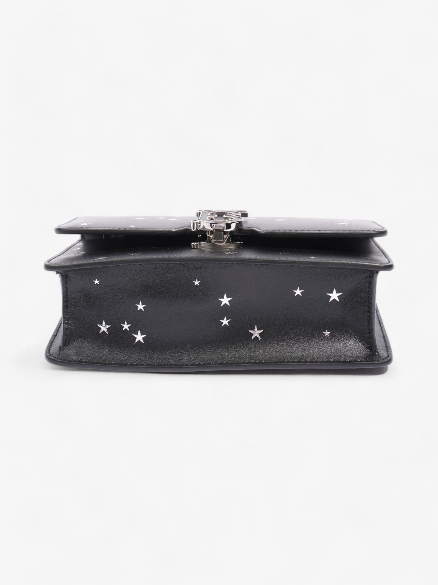 Burberry Star TB Logo Bag Black Leather