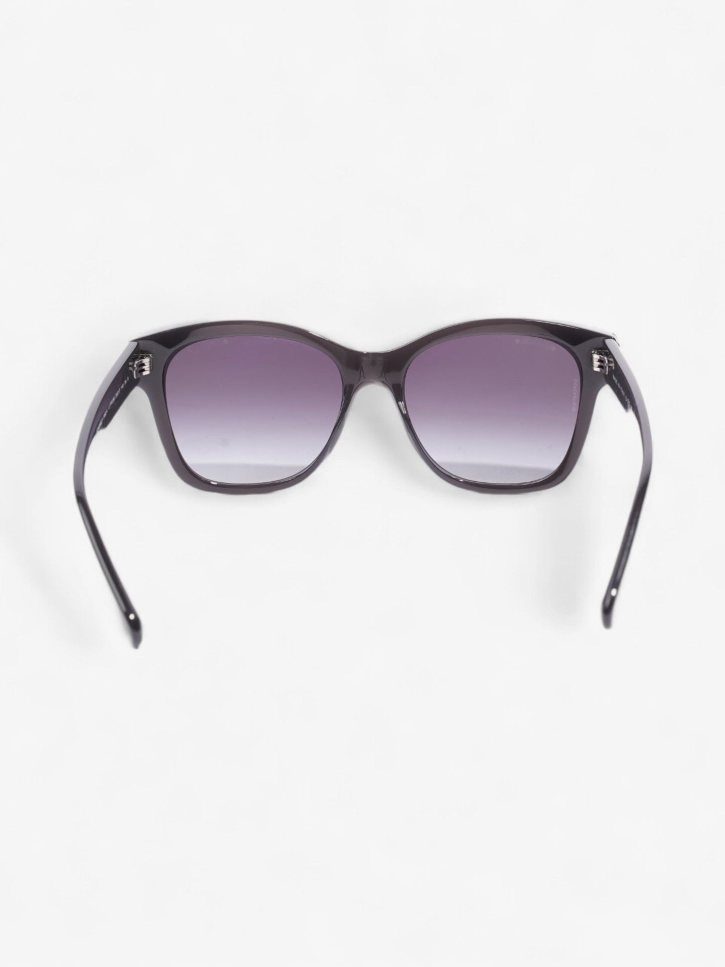 Chanel CC Pearl Sunglasses Black Acetate 140mm