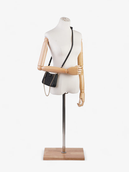 Louis Vuitton Easy Pouch On Strap Black Empreinte Leather