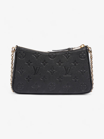 Louis Vuitton Easy Pouch On Strap Black Empreinte Leather