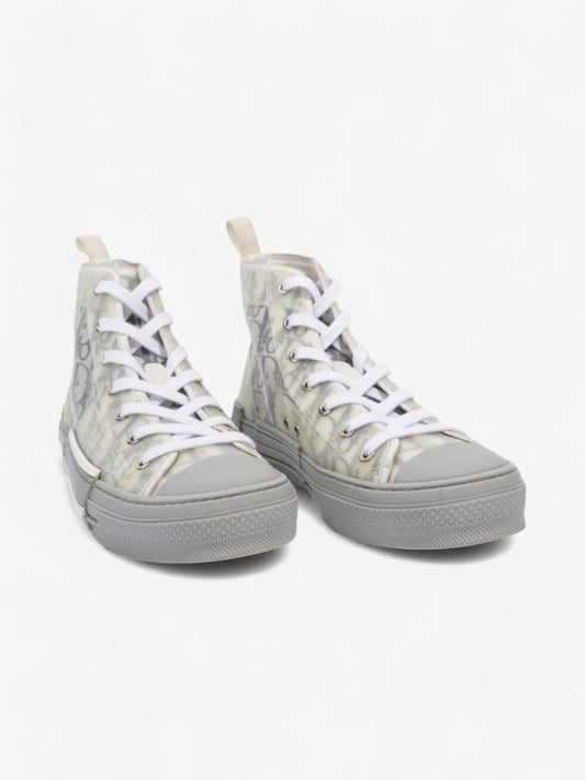 Christian Dior B23 High-tops Grey Oblique  / White Mesh EU 41 UK 7