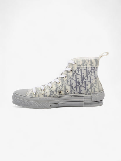 Christian Dior B23 High-tops Grey Oblique  / White Mesh EU 41 UK 7