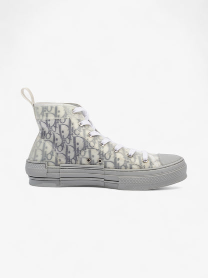 Christian Dior B23 High-tops Grey Oblique  / White Mesh EU 41 UK 7