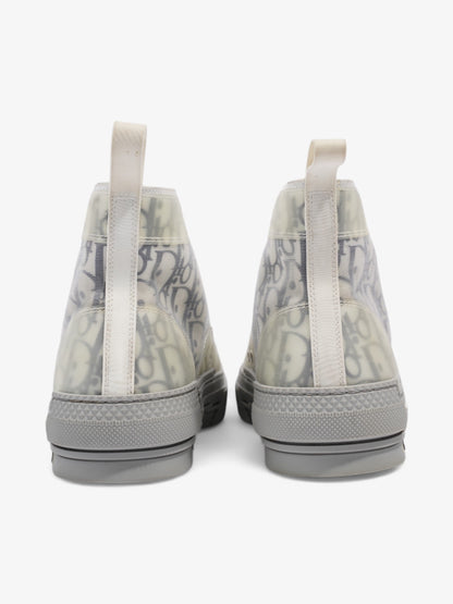 Christian Dior B23 High-tops Grey Oblique  / White Mesh EU 41 UK 7