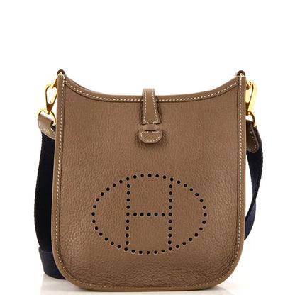 Hermes Long Strap Evelyne Bag Clemence TPM