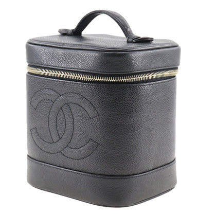 Chanel Vanity Caviar Skin Handbag