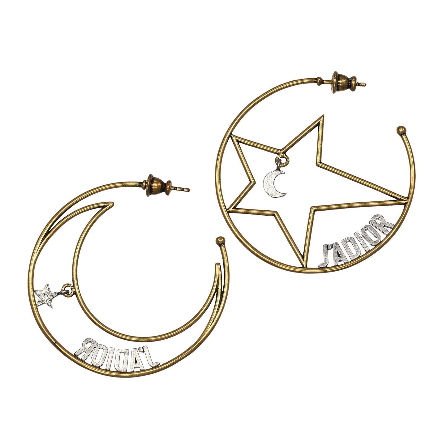 Dior J'ADIOR Moon & Star Earrings