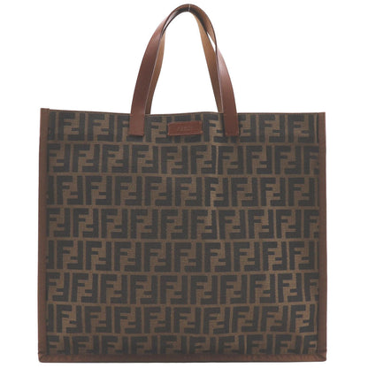 Fendi Zucca Nylon Canvas Tote Bag