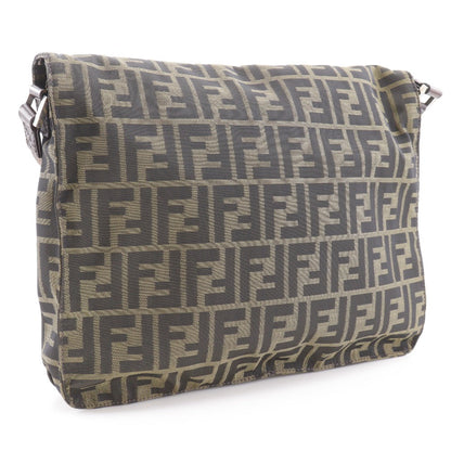 Fendi Zucca Nylon Canvas Shoulder Bag