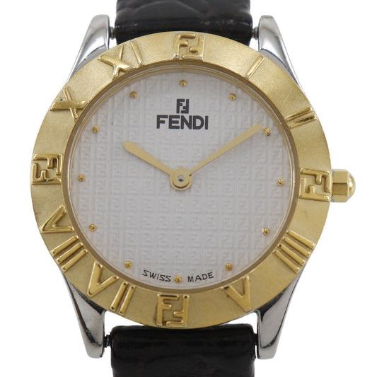 Fendi Gold Plated Stainless Steel Watch