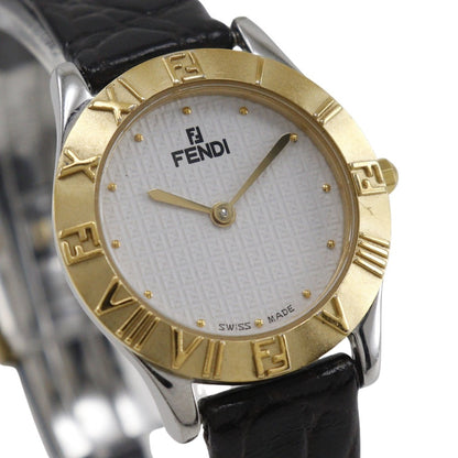 Fendi Gold Plated Stainless Steel Watch