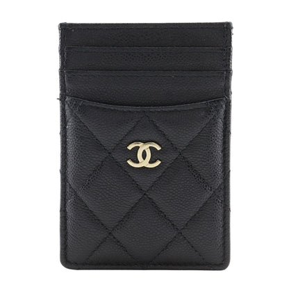 Chanel Matelasse Caviar Card Case