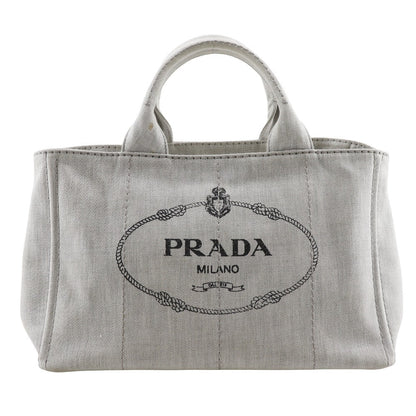 Prada Canapa Denim 2way Handbag