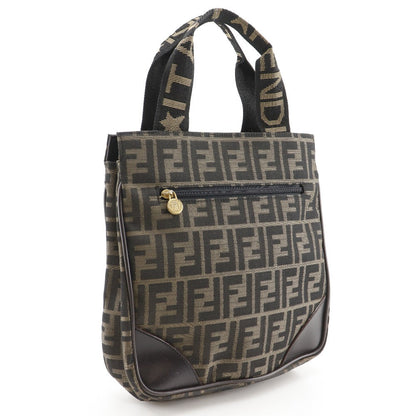 Fendi Zucca Nylon Canvas Tote Bag