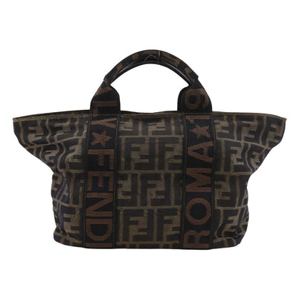 Fendi Zucca Nylon Canvas Handbag