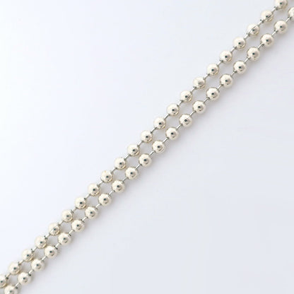 Gucci Logo Bar Silver 925 Necklace