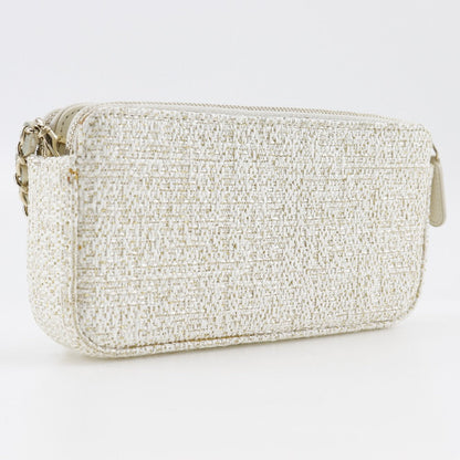 Chanel Tweed Deauville Chain Shoulder Bag A84415