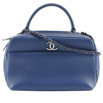 Chanel Trendy Bowling Bag Handbag 2WAY