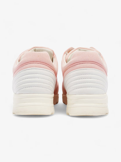 Chanel CC Canvas Sneakers Pink / White Canvas EU 37.5 UK 4.5