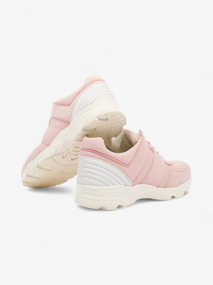 Chanel CC Canvas Sneakers Pink / White Canvas EU 37.5 UK 4.5