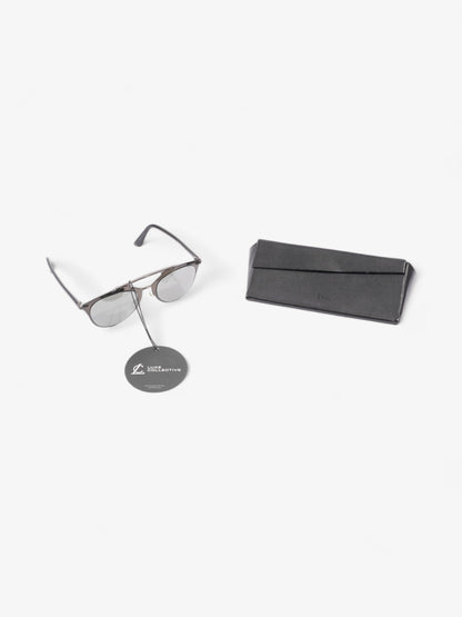 Christian Dior Dior Reflected Sunglasses Metallic Grey Acetate 140mm