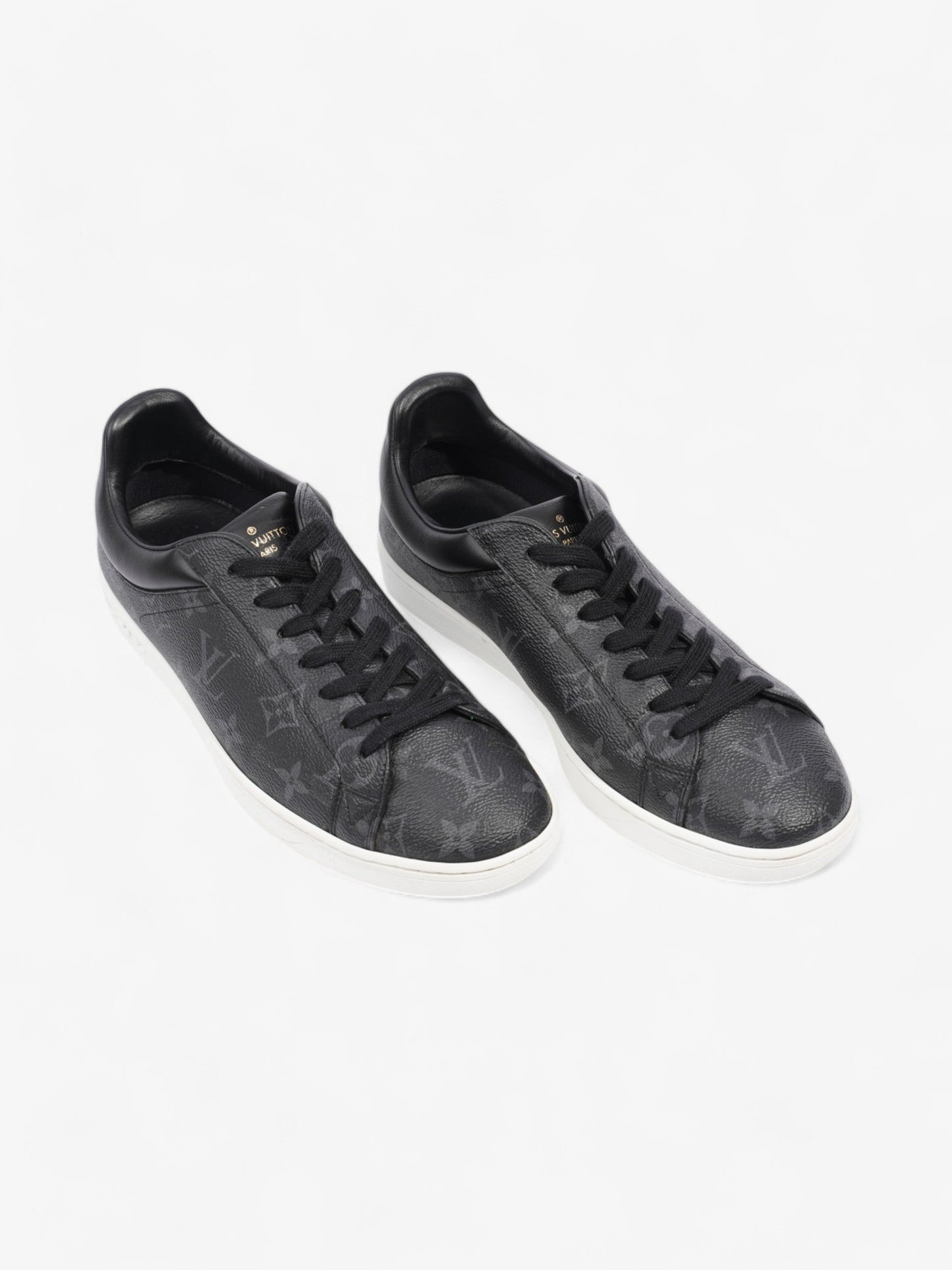 Louis Vuitton Luxembourg Sneaker Black / Grey Leather EU 40.5 UK 6.5