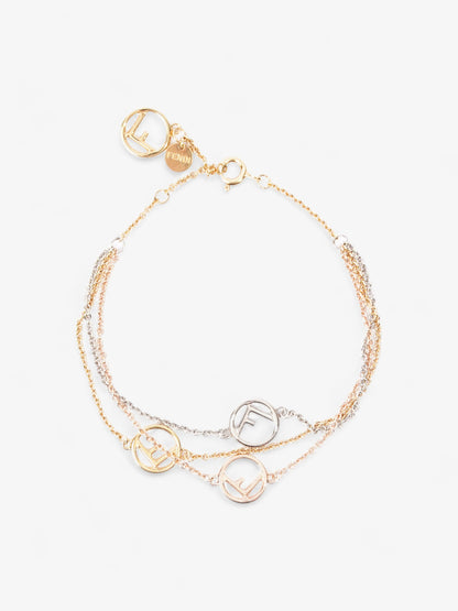 Fendi F is Fendi Bracelet Gold / Silver / Rose Gold Base Metal