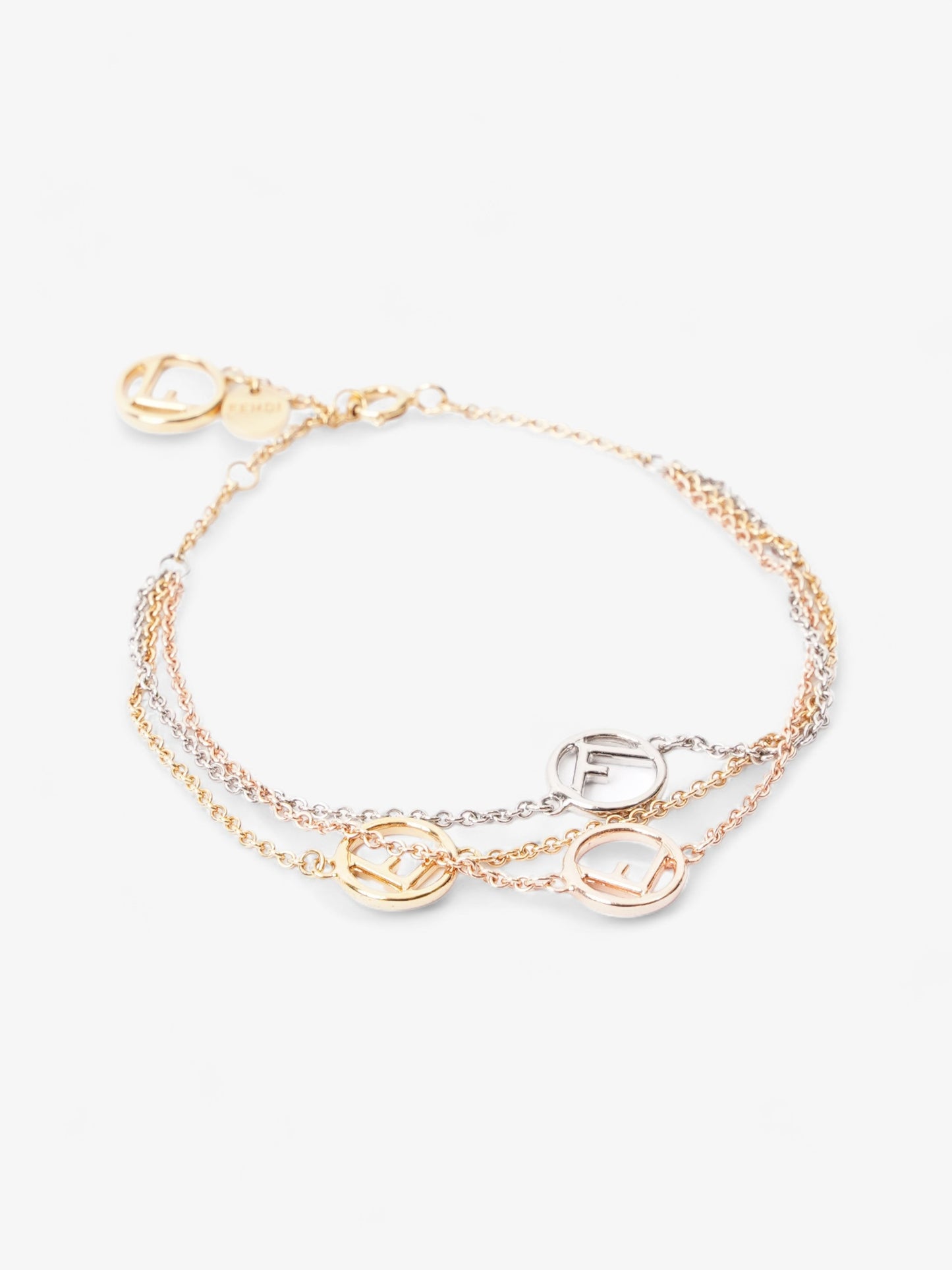 Fendi F is Fendi Bracelet Gold / Silver / Rose Gold Base Metal