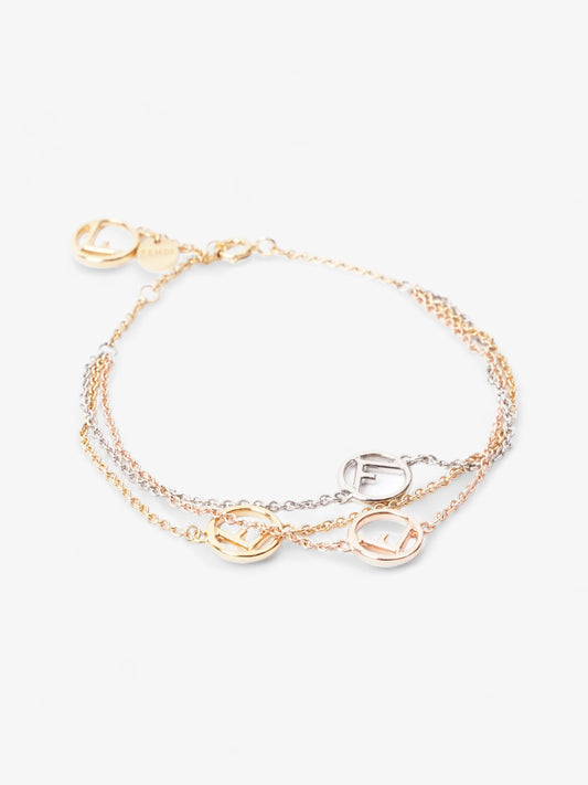 Fendi F is Fendi Bracelet Gold / Silver / Rose Gold Base Metal