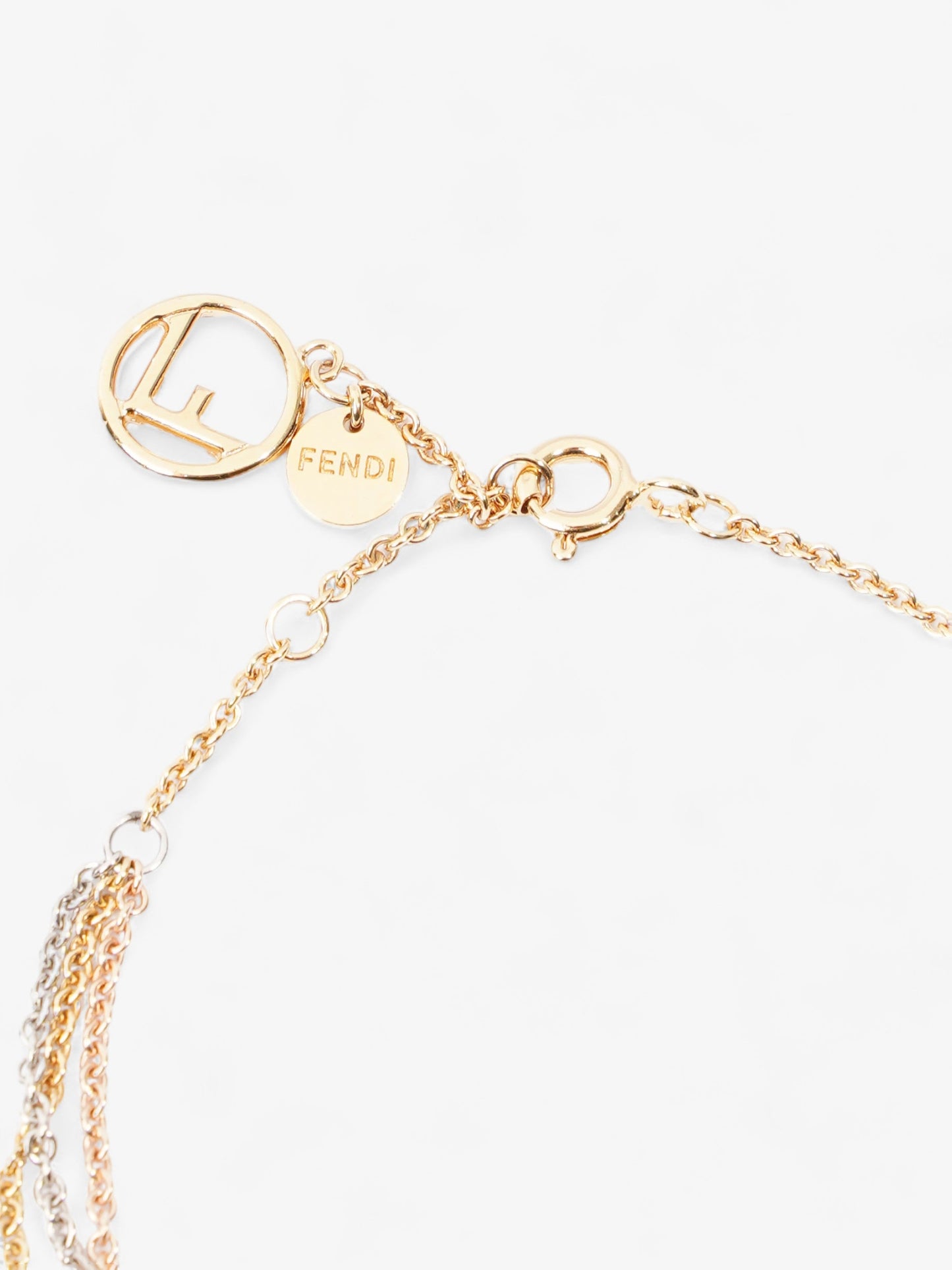 Fendi F is Fendi Bracelet Gold / Silver / Rose Gold Base Metal
