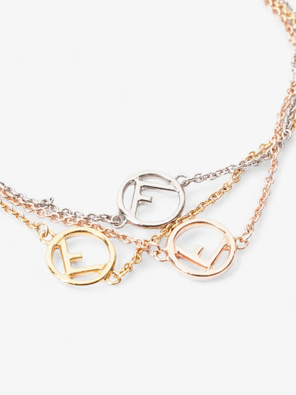 Fendi F is Fendi Bracelet Gold / Silver / Rose Gold Base Metal
