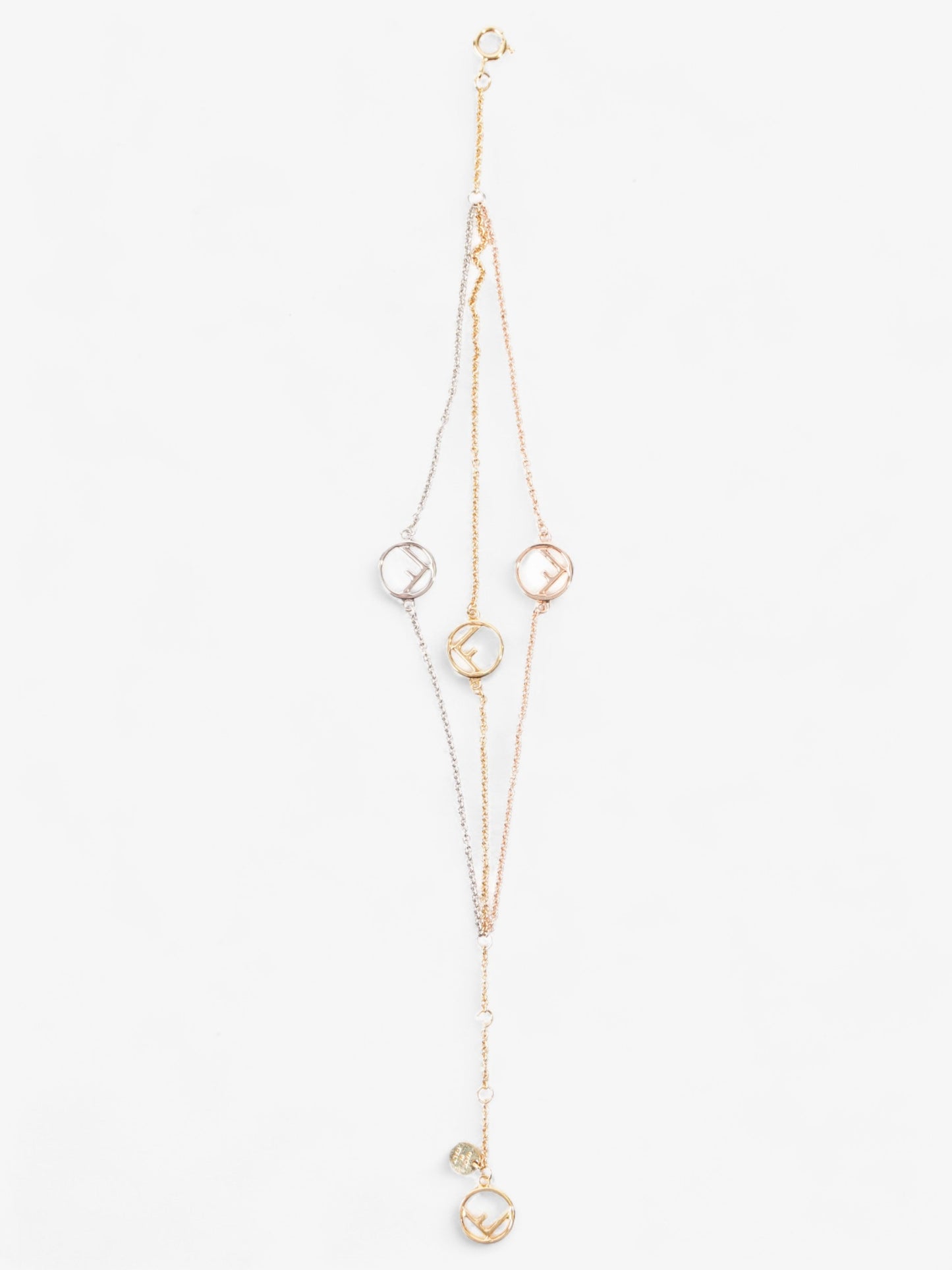 Fendi F is Fendi Bracelet Gold / Silver / Rose Gold Base Metal