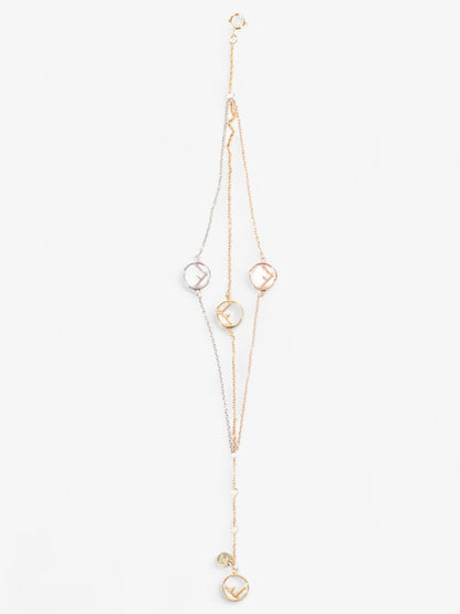Fendi F is Fendi Bracelet Gold / Silver / Rose Gold Base Metal