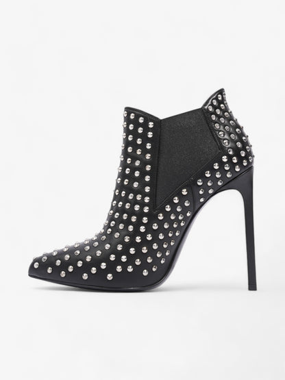 Saint Laurent Paris 110 Black Leather EU 38.5 UK 5.5