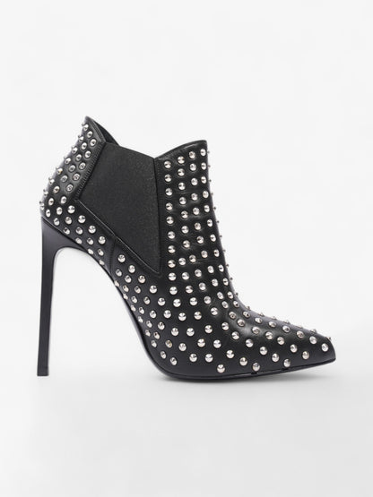 Saint Laurent Paris 110 Black Leather EU 38.5 UK 5.5