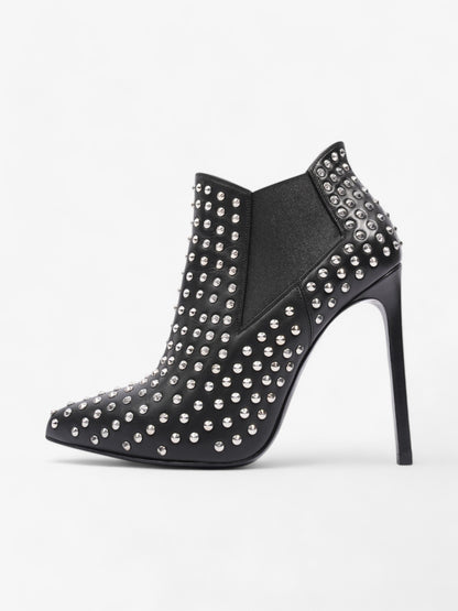 Saint Laurent Paris 110 Black Leather EU 38.5 UK 5.5