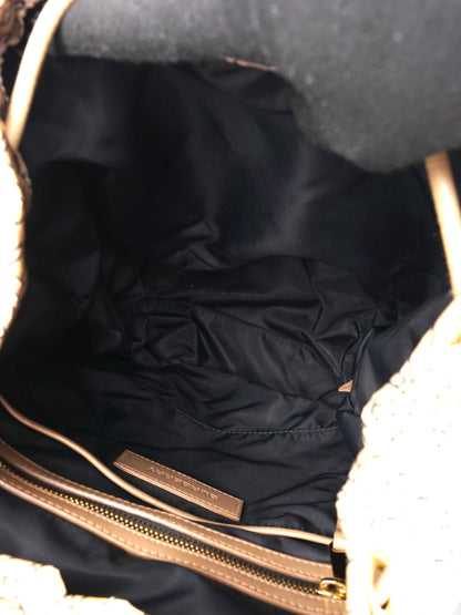 Burberry TB Backpack Blush / Beige / Black Nylon Medium